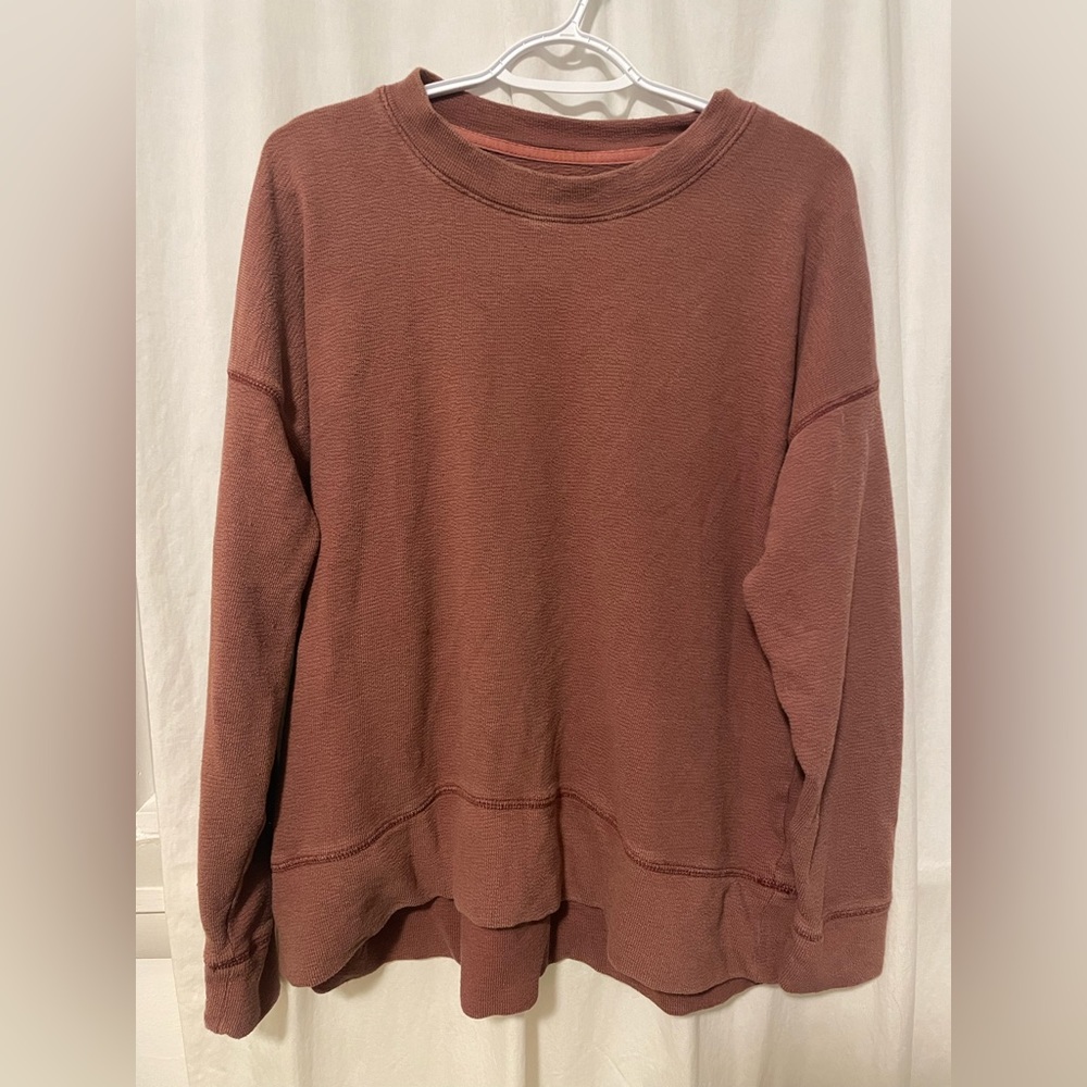 maroon/brick aerie crewneck